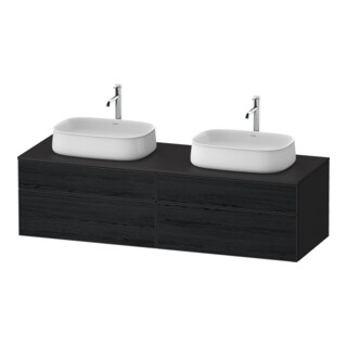Duravit Waschtischunterschrank Zencha 160x55cm, B bs, E schw/gra m, k Einr-Sy