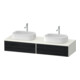 Duravit Waschtischunterschrank Zencha 160x55cm, B bs, E sw/we m, k Einr-Sy-1