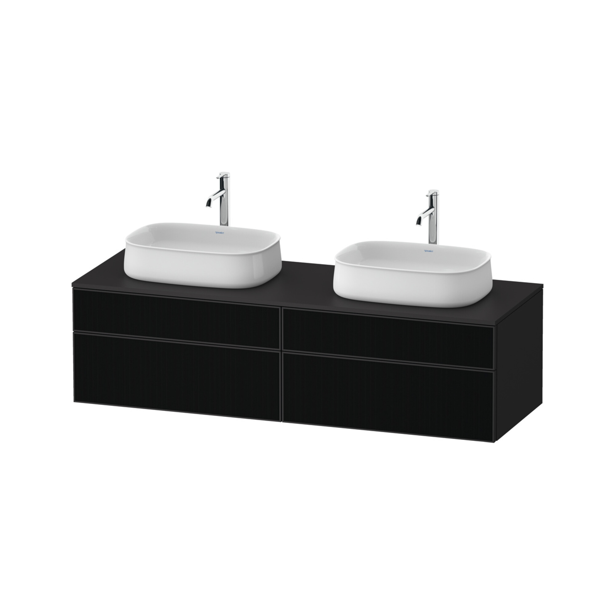Duravit Waschtischunterschrank Zencha 160x55cm, B bs, G s Lin/gr m, k Einr-Sy