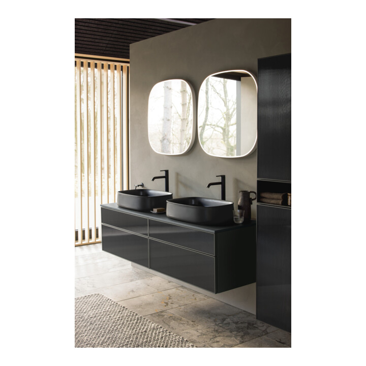 Duravit Waschtischunterschrank Zencha 160x55cm, B bs, G s Lin/gr m, k Einr-Sy