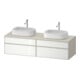 Duravit Waschtischunterschrank Zencha 160x55cm, B bs, G w/taup m, k Einr-Sy-1