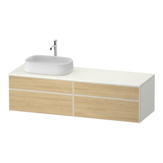 Duravit Waschtischunterschrank Zencha 160x55cm, B L, E na/we m, k Einr-Sy