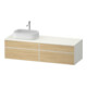 Duravit Waschtischunterschrank Zencha 160x55cm, B L, E na/we m, k Einr-Sy-1