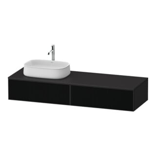 Duravit Waschtischunterschrank Zencha 160x55cm, B L, G s Lin/gr m, k Einr-Sy
