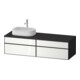 Duravit Waschtischunterschrank Zencha 160x55cm, B L, G w/grap m, k Einr-Sy