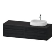 Duravit Waschtischunterschrank Zencha 160x55cm, B R, E schw/gra m, k Einr-Sy