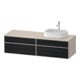 Duravit Waschtischunterschrank Zencha 160x55cm, B R, E schw/tau m, k Einr-Sy-1