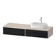 Duravit Waschtischunterschrank Zencha 160x55cm, B R, E schw/tau m, k Einr-Sy-1