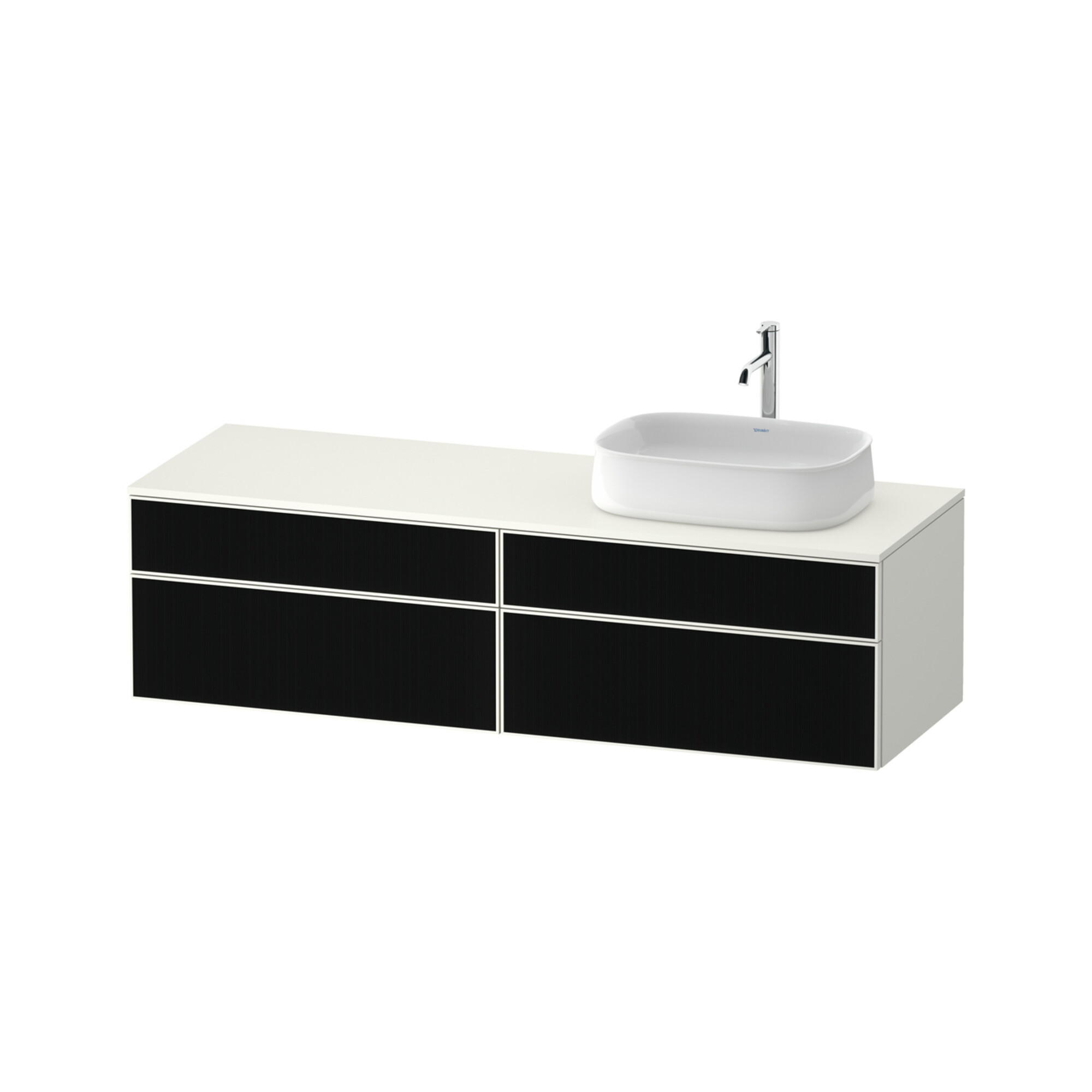 Duravit Waschtischunterschrank Zencha 160x55cm, B R, G s Lini/w m, k Einr-Sy