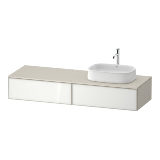 Duravit Waschtischunterschrank Zencha 160x55cm, B R, G w/taup m, k Einr-Sy