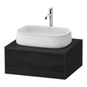 Duravit Waschtischunterschrank Zencha 65x55cm, 1 AZ, E sw/gra m, k EinrSy