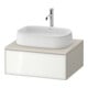 Duravit Waschtischunterschrank Zencha 65x55cm, 1 AZ, Gl w/taup m, k EinrSy-1