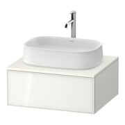 Duravit Waschtischunterschrank Zencha 65x55cm, 1 AZ, Gl w/w m, k EinrSy