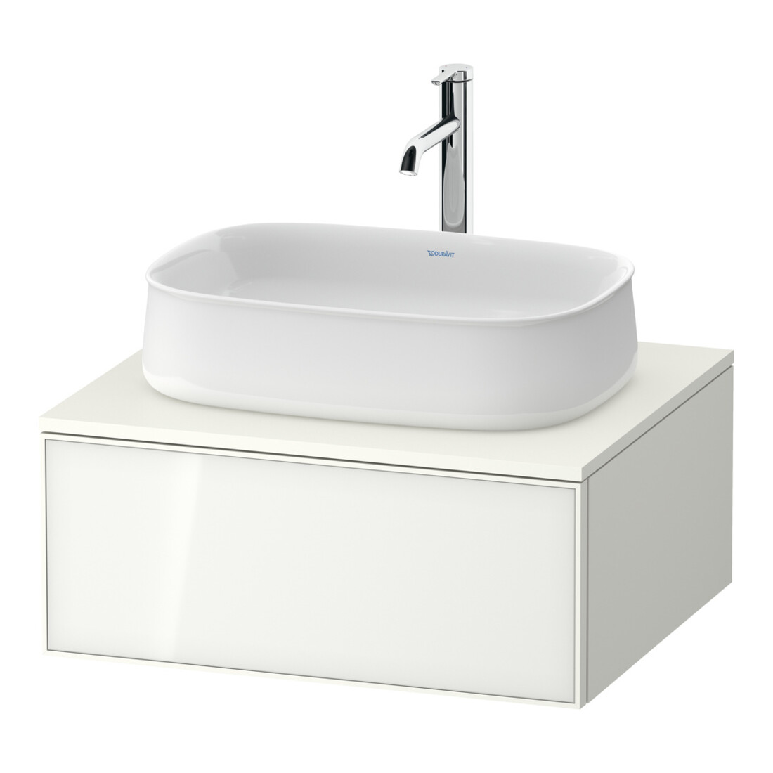 Duravit Waschtischunterschrank Zencha 65x55cm, 1 AZ, Gl w/w m, k EinrSy