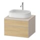 Duravit Waschtischunterschrank Zencha 65x55cm, 1 Lad, E nat/tau m, k Einr-Sys-1