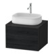 Duravit Waschtischunterschrank Zencha 65x55cm, 1 Lad, E schw/gra m, k Einr-Sys-1