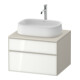 Duravit Waschtischunterschrank Zencha 65x55cm, 1 Lad, G w/taup m, k Einr-Sys-1