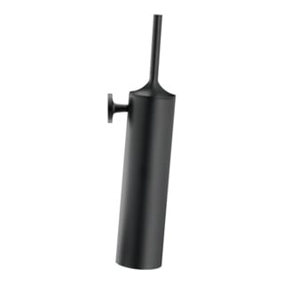 Duravit WC-Bürstengarnitur Starck T 8x11,8cm, wandhängend, schwarz matt