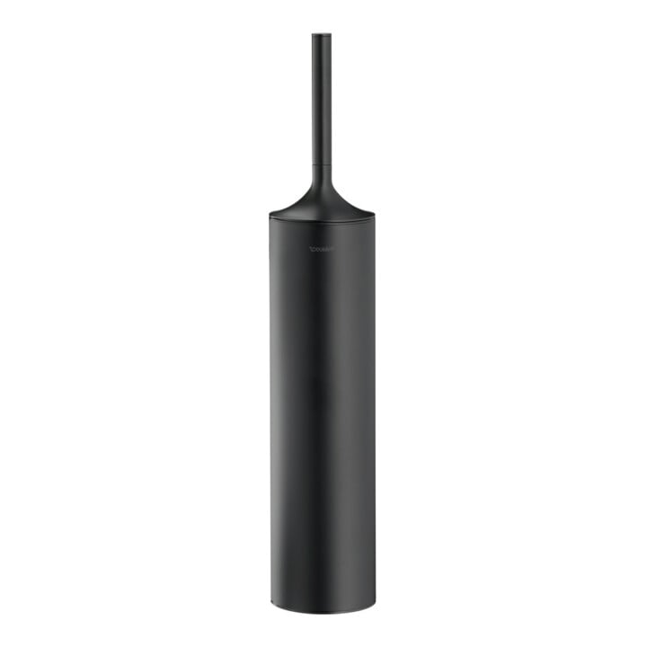 Duravit WC-Bürstengarnitur Starck T 8x8cm, bodenstehend, schwarz matt