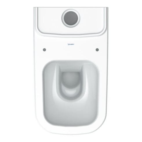 Duravit WC combiné sur pied, chasse profonde Happy D.2 36,5x63 cm, 4,5 l, évac. horiz./obliq., blanc