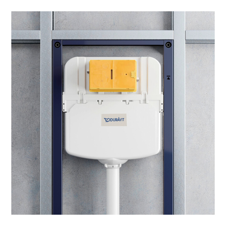 Duravit WC-Element Basic DuraSystem 115cm, Trockenbau, mechanisch, vorne