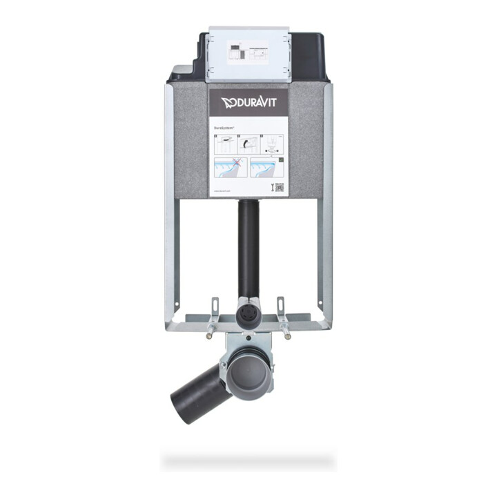 Duravit WC-élément DuraSystem 44,5x91,5 cm, pour installation humide, prémonté