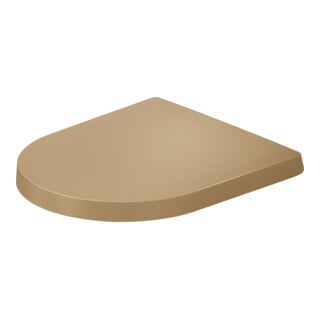 Duravit WC-Sitz Balcoon Compact 37x54cm, abn., m Absenkaut., Clay ter ma