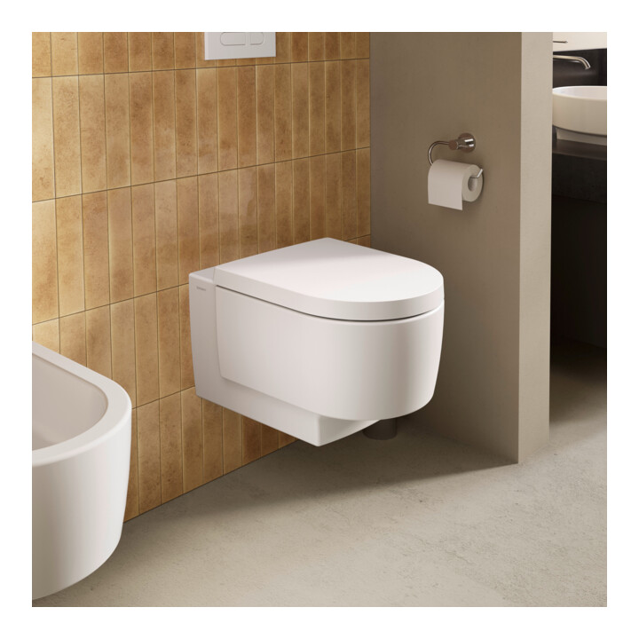 Duravit WC-Sitz Balcoon Compact 37x54cm, abn., m Absenkaut., we. s-matt