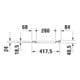 Duravit WC-Sitz Balcoon Compact 37x54cm, abn., o. Absenkaut., we. s-matt