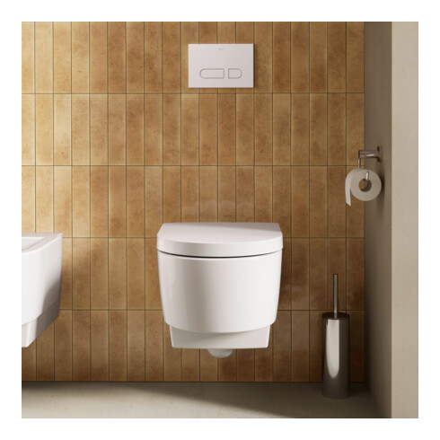 Duravit WC-Sitz Balcoon Compact 37x54cm, abnehmb., m Absenkaut., we. hgl