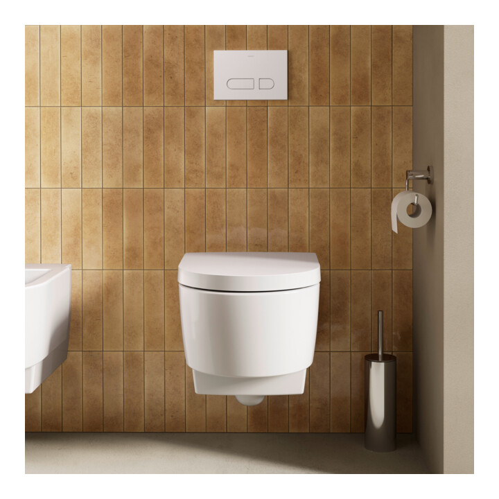 Duravit WC-Sitz Balcoon Compact 37x54cm, abnehmb., m Absenkaut., we. hgl