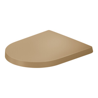 Duravit WC-Sitz Balcoon Überlappend, abn., m Abs, Clay ter ma
