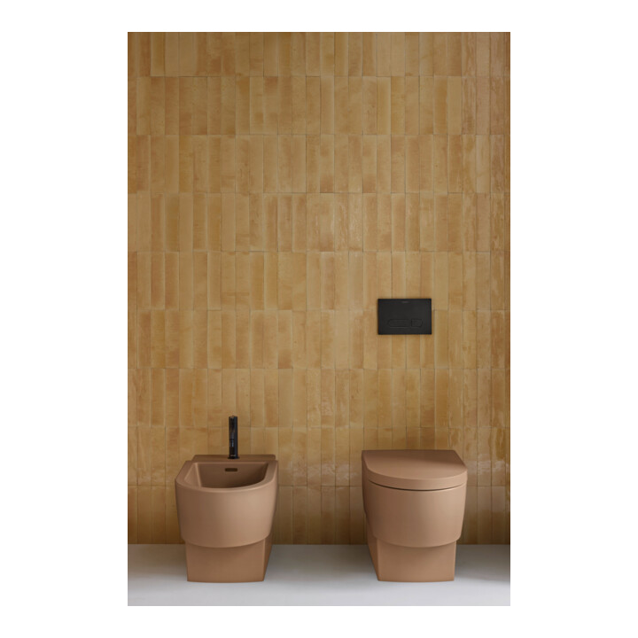 Duravit WC-Sitz Balcoon Überlappend, abn., m Abs, Clay ter ma