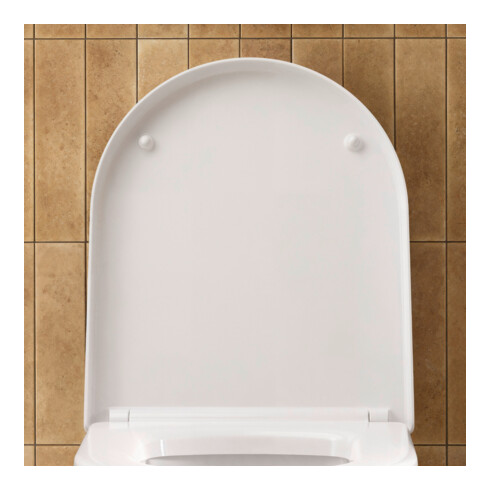 Duravit WC-Sitz Balcoon Überlappend, abn., m Abs, we. s-matt