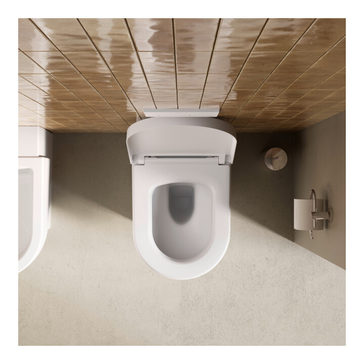 Duravit WC-Sitz Balcoon Überlappend, abn., m Abs, we. s-matt