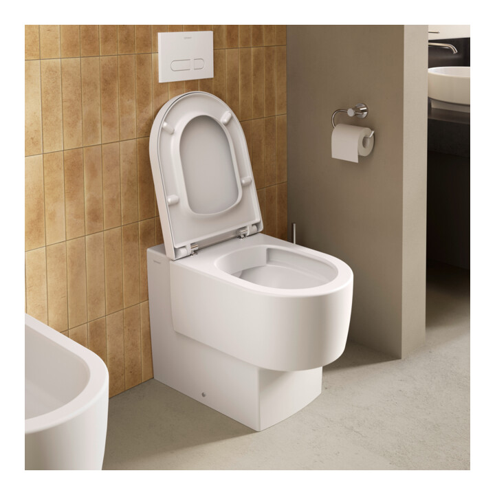 Duravit WC-Sitz Balcoon Überlappend, abn., m Abs, we. s-matt