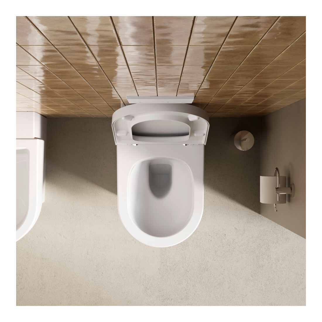 Duravit WC-Sitz Balcoon Überlappend, abn., m Abs, we. s-matt