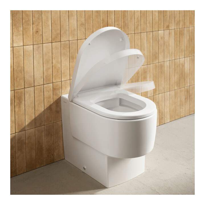 Duravit WC-Sitz Balcoon Überlappend, abn., m Absenkaut., we. hgl