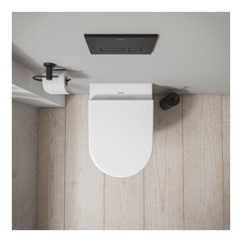 Duravit WC-Sitz D-Code m Absenkaut., abnehmb., Scharn. ES, weiß