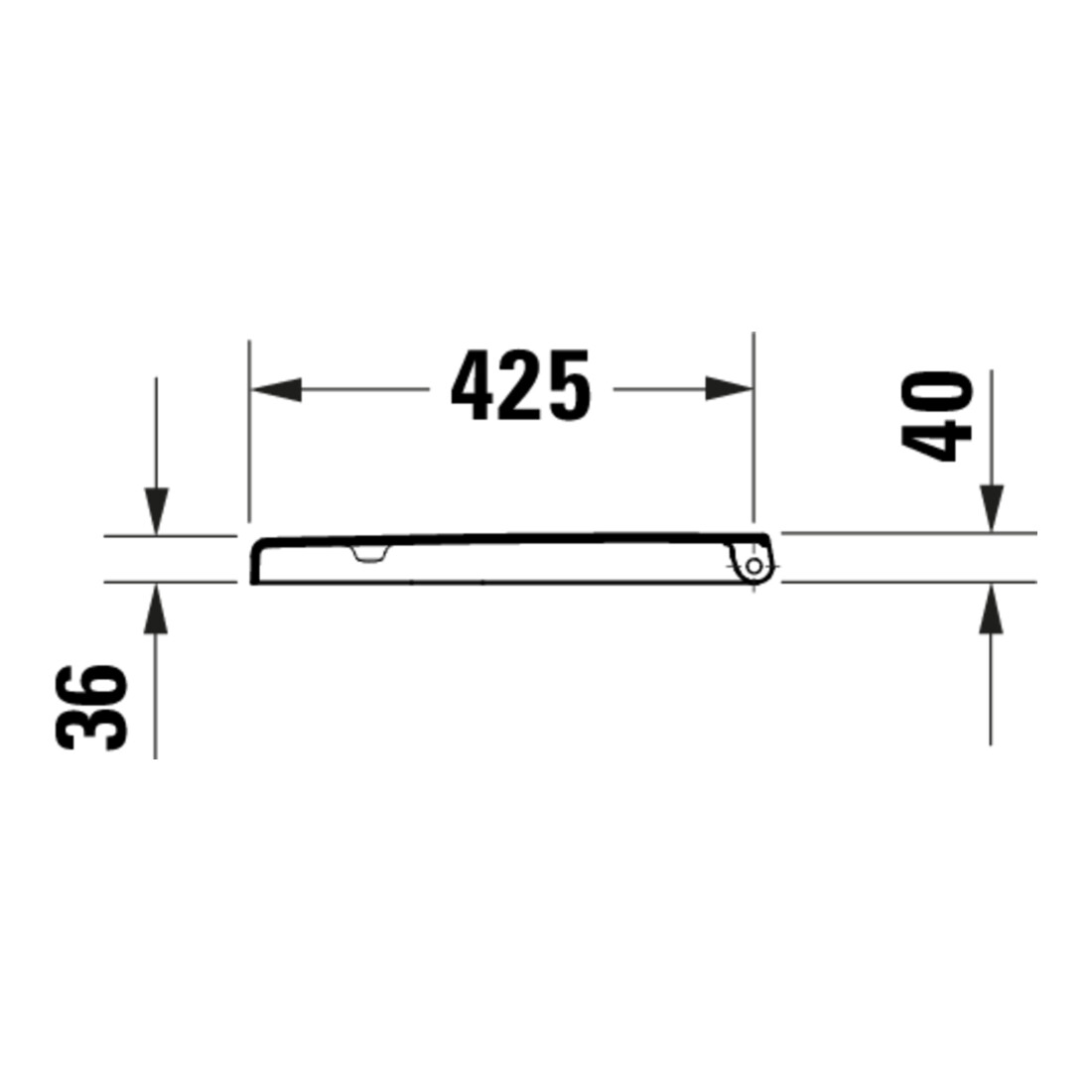 Duravit WC-Sitz D-Code m Absenkaut., abnehmb., Scharn. ES, weiß