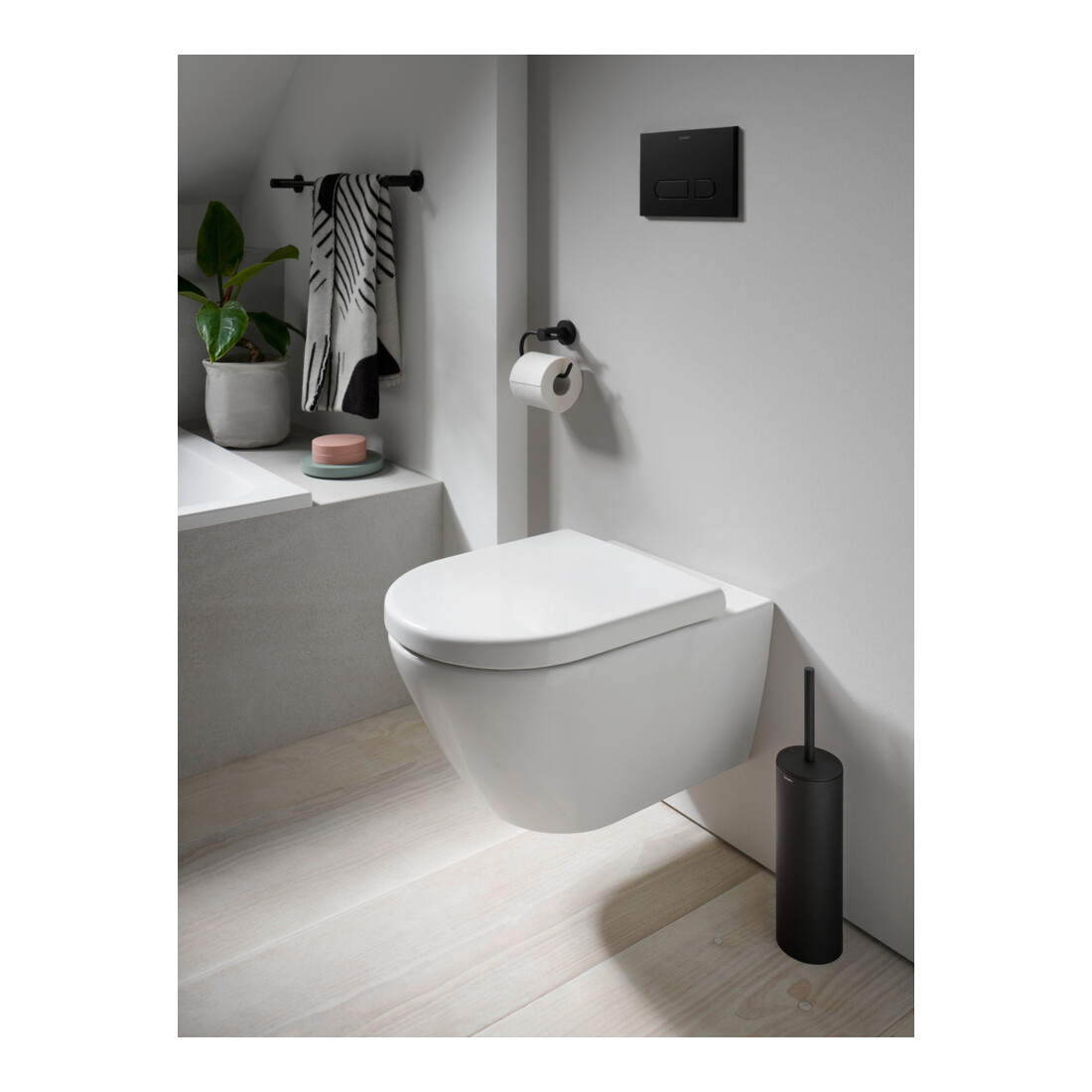 Duravit WC-Sitz D-Code m Absenkaut., abnehmb., Scharn. ES, weiß
