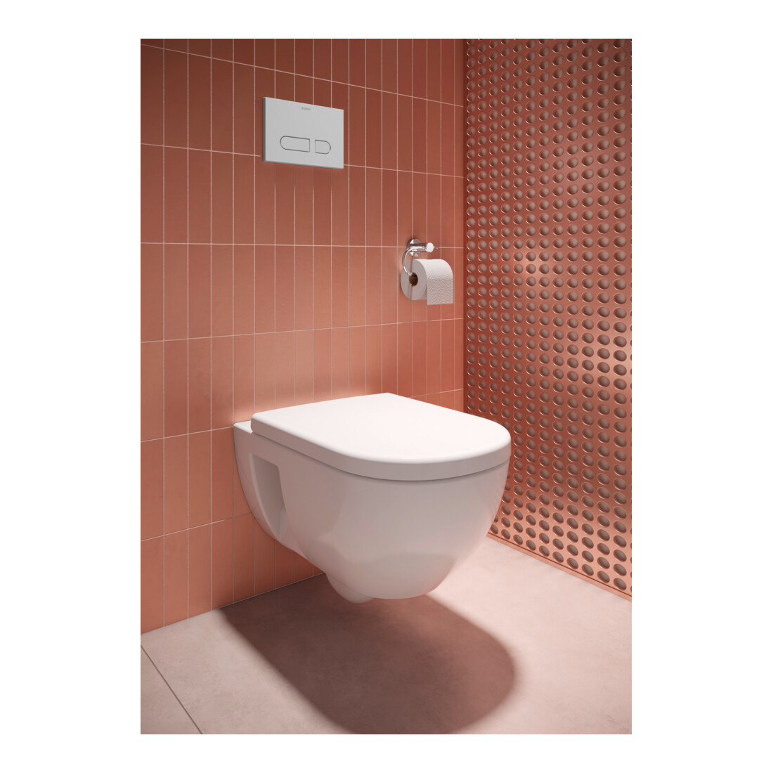 Duravit WC-Sitz D-Code m Absenkaut., abnehmb., Scharn. ES, weiß
