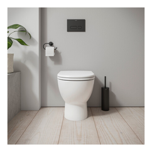 Duravit WC-Sitz D-Code m Absenkaut., abnehmb., we. Hyg Glaze
