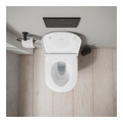 Duravit WC-Sitz D-Code m Absenkautomatik, nicht abnehmbar, weiß-2