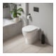 Duravit WC-Sitz D-Code m Absenkautomatik, nicht abnehmbar, weiß