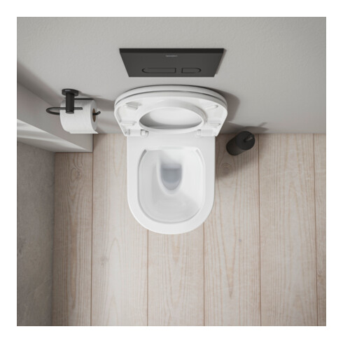 Duravit WC-Sitz D-Code mit Absenkautomatik, abnehmbar, weiß