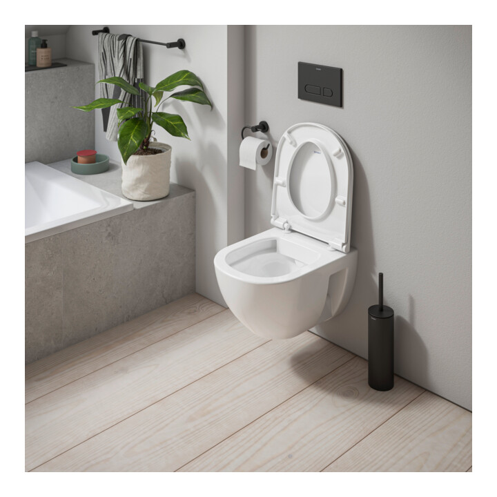 Duravit WC-Sitz D-Code mit Absenkautomatik, abnehmbar, weiß