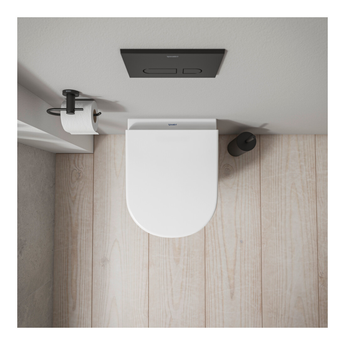 Duravit WC-Sitz D-Code mit Absenkautomatik, abnehmbar, weiß