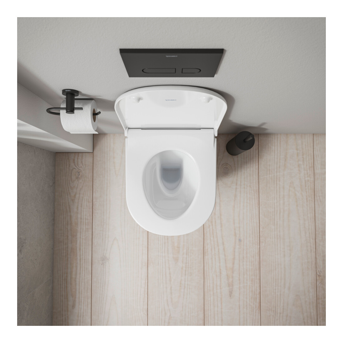 Duravit WC-Sitz D-Code mit Absenkautomatik, abnehmbar, weiß