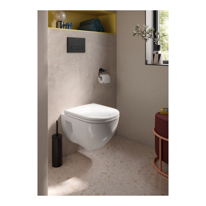 Duravit WC-Sitz D-Code mit Absenkautomatik, abnehmbar, weiß